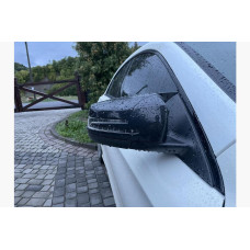 Накладки на дзеркала AMG-Look (2 шт) для мерседес GLA X156 2014-2019 рр