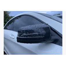 Накладки на дзеркала AMG-Look (2 шт) для мерседес GLK сlass X204 2008-2015 рр