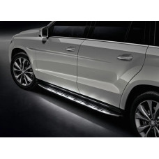 Бокові пороги OEM LED (2 шт) для мерседес GL/GLS сlass X166