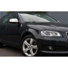 Накладки на дзеркала 2010-2012 (2 шт., нерж.) для Ауди A3 рр