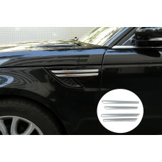 Хром накладки на зябра (4 шт) для Range Rover Sport 2014-2022 рр