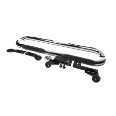 Бічні труби для довгої бази L 169 5 см (76мм 2 шт нерж) для Toyota Rav 4 2006-2013 рр