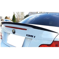Спойлер LIP для E82 (1234 Upgrade чорний) для бмв 1 серія E81/82/87/88 2004-2011 рр