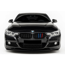 Решетки радиатора M-Look (M-Color) для бмв 3 серия F30/F31 2012-2019 гг