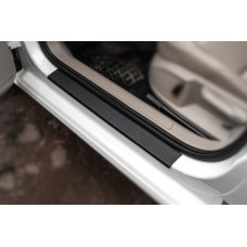 Накладки на пороги ABS DDU (4 шт пласт.) для Volkswagen Golf 7/E-Golf 2012-2020 рр