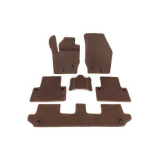 Килимки (EVA цегляні) 7 місний 3 ряди для Volvo XC90 2002-2014 рр