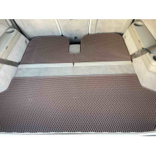 Килимок багажника з 3 частин (EVA цегляний) для Volvo XC90 2002-2014 рр