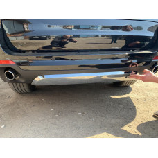 Задня накладка (1 шт) для бмв X5 F-15 2013-2018 рр