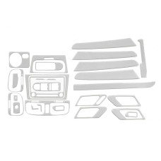 Накладки на панель (великий комплект) Карбон для Volkswagen Golf 6 2008-2014 рр