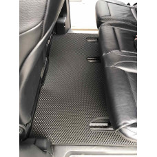 Килимки EVA V-class ExtraLong 2 бокових (Тільки самовивіз повний салон Чорний) для мерседес Vito/V-class W447 2014- рр