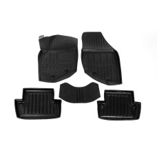Килимки Stingray 3D (5 шт поліуретан) для Volvo S60 2000-2009 рр