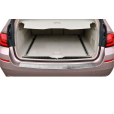 Накладка на задній бампер OmsaLine (SW, нерж.) для бмв 5 серія F10/F11 2010-2016 рр