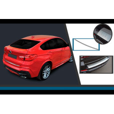 Накладка зі сталі на задній бампер OmsaLine (нерж.) для бмв X4 F26 2014-2018 рр