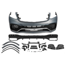 Комплект обвісів з заднім дифузором AMG V1 (GLS63) для мерседес GL/GLS сlass X166 2012-2019 рр