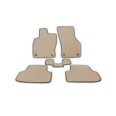 Килимки EVA (бежеві) для Ауди A3 2012-2020 рр