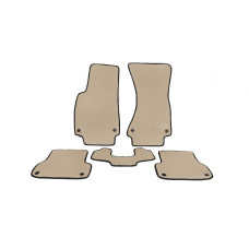 Килимки EVA (кремові) для Ауди A7 2010-2018 рр