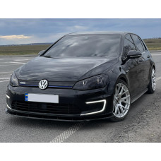 Пороги (ABS-пластик) для Volkswagen Golf 7/E-Golf