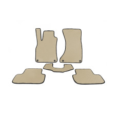 Килимки EVA (бежеві) для Ауди A4 B8 2007-2015 рр