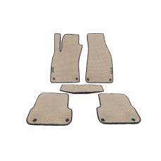 Килимки EVA (бежеві SW) для Ауди A6 C6 2004-2011 рр