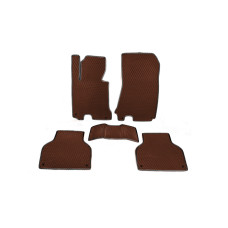 Килимки (EVA, коричневі) для бмв 7 серія E38 1994-2001 рр