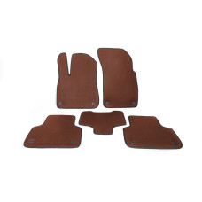 Килимки EVA (коричневі) для Ауди Q7 2015- рр