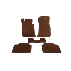 Килимки EVA (Для F30/31, коричневі) для бмв 3 серія F30/F31 2012-2019 рр