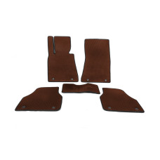 Килимки E65 (EVA коричневі) для бмв 7 серія E65/66 2001-2008 рр