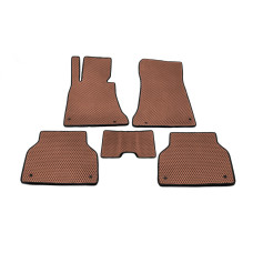 Килимки EVA (коричневі) для бмв 5 серія E-39 1996-2003 рр