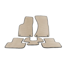 Килимки EVA (бежеві) для Ауди Q5 2008-2017 рр