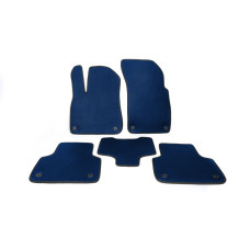 Килимки EVA (сині) для Ауди Q7 2015- рр