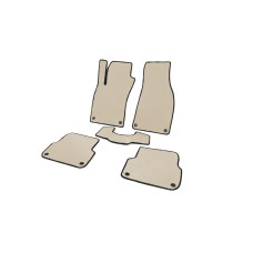 Килимки EVA (бежеві SD) для Ауди A6 C6 2004-2011 рр