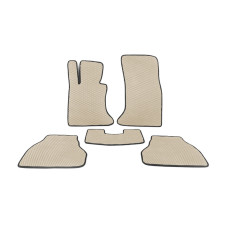 Килимки EVA (бежеві) для бмв 5 серія E60/E61 2003-2010 рр