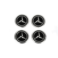 Наклейки на ковпачки V1 60мм (4шт) для мерседес