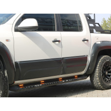 Дверные молдинги EuroCap (6 шт, ABS) для Volkswagen Amarok 2010-2022 гг