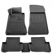 Килимки Stingray 3D (5 шт поліуретан) для мерседес C-class W203 2000-2007рр