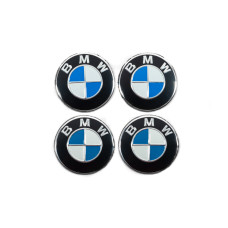 Наклейки на диски 56мм J1012 (4 шт) для Тюнінг бмв