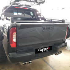 Накладка на кришку багажника (ABS) для мерседес X class 2017-2020 рр