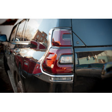 Накладки на стопи V2 (2 шт., 2018-2026) для Toyota Land Cruiser Prado 150 рр