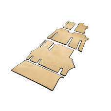 Килимки EVA V2 (Тільки самовивіз повний салон бежеві) для мерседес Viano 2004-2014 рр