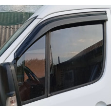 Ветровики на окна (2 шт, EuroCap) для мерседес Sprinter W906 2006-2018 гг