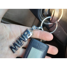 Металічний брелок з логотипом бмв для бмв
