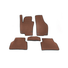 Килимки EVA (Коричневий) для Volkswagen Tiguan 2007-2016 рр