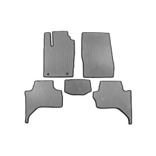 Килимки EVA (Long base, сірі) для Mitsubishi L200 2015-2024 рр