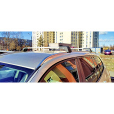 Перемички на вбудовані рейлінги під ключ Skybar V2 (2 шт) до 120 см, Сірі для бмв X3 F25 2011-2018 рр