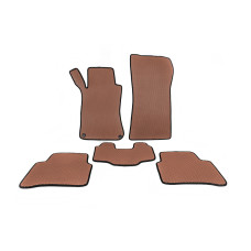 Килимки EVA (Коричневий) для мерседес C-class W203 2000-2007рр