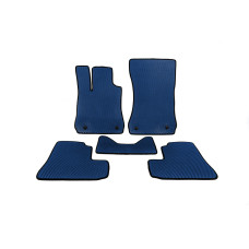 Килимки EVA (Long Синій) для мерседес S-сlass W221