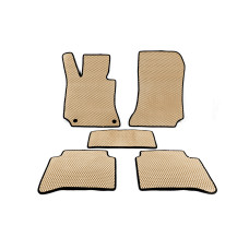 Килимки EVA (Бежевий) для мерседес E-сlass W212 2009-2016рр