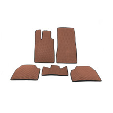 Килимки EVA (Short Коричневий) для мерседес S-сlass W220