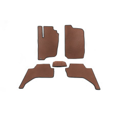 Килимки EVA (Коричневий) для Mitsubishi L200 2006-2015 рр