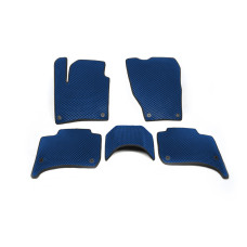 Килимки EVA (Синій) для Porsche Cayenne 2010-2017 рр
